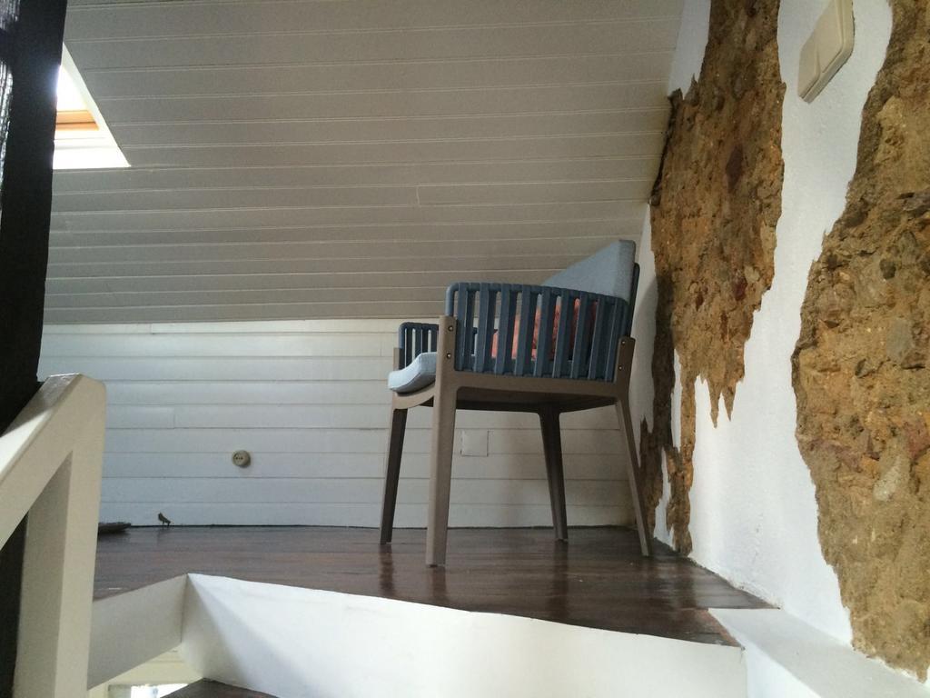 A Terrace On A Topfloor With A View Lissabon Exterior foto